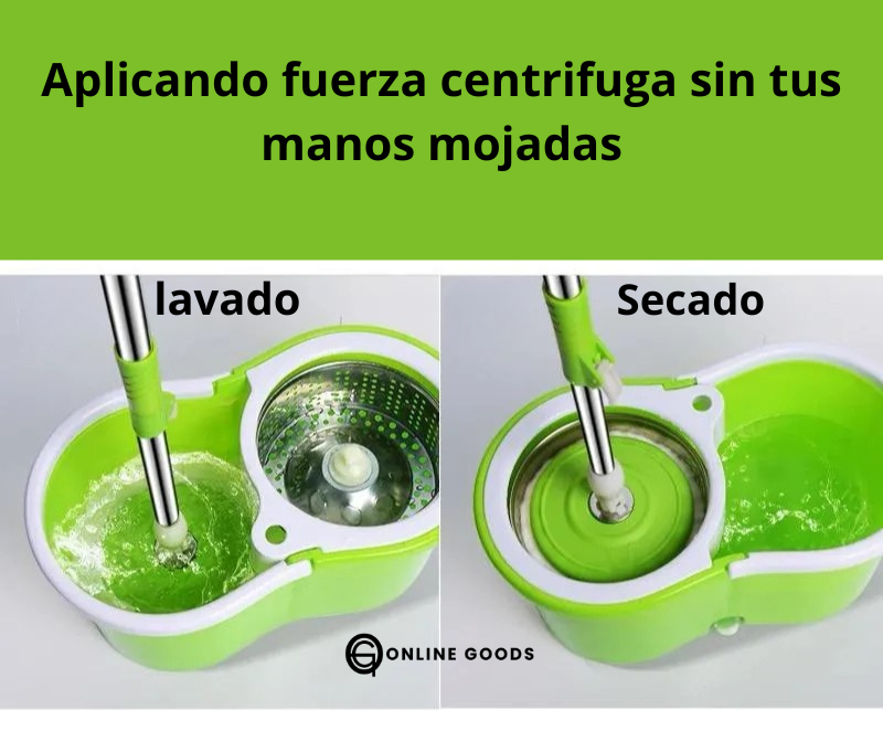 Mopa giratoria con balde escurridor™